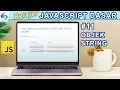 Objek String - Belajar Javascript Dasar