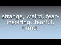 What does Eerie mean