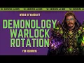 Demonology Warlock Basic Rotation New Player Friendly - No-Nonsense Guide