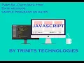 Part 9 JavaScript Tutorial Date Data type Date methods Date format in JS