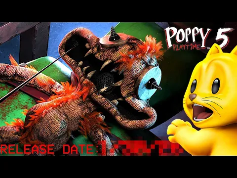 Video Thumbnail: POPPY PLAYTIME CHAPTER 5 RELEASE DATE!! [The Prototype Cinematic Trailer Reaction]
