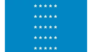 Write a java program to print star pattern