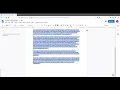 Formatting a Cover Letter Using Google Docs with Keith