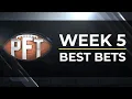NFL Week 5 Best Bets I Pro Football Talk I NBC Sports