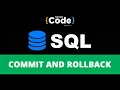 COMMIT And ROLLBACK Command In SQL TCL Commands Tutorial SQL For Beginners SimpliCode