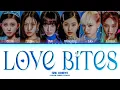 Lagu (AI Cover) IVE (아이브) 'LOVE BITES (LOVE DIVE English Ver.)' Lyrics (Color Coded Lyrics)