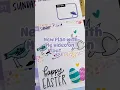 for Easter week in my To Do list planner