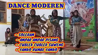 Download Tari Moderen soleram, ampar ampar pisang, cublek cublek suweng, yamko rambe yamkoo MP3