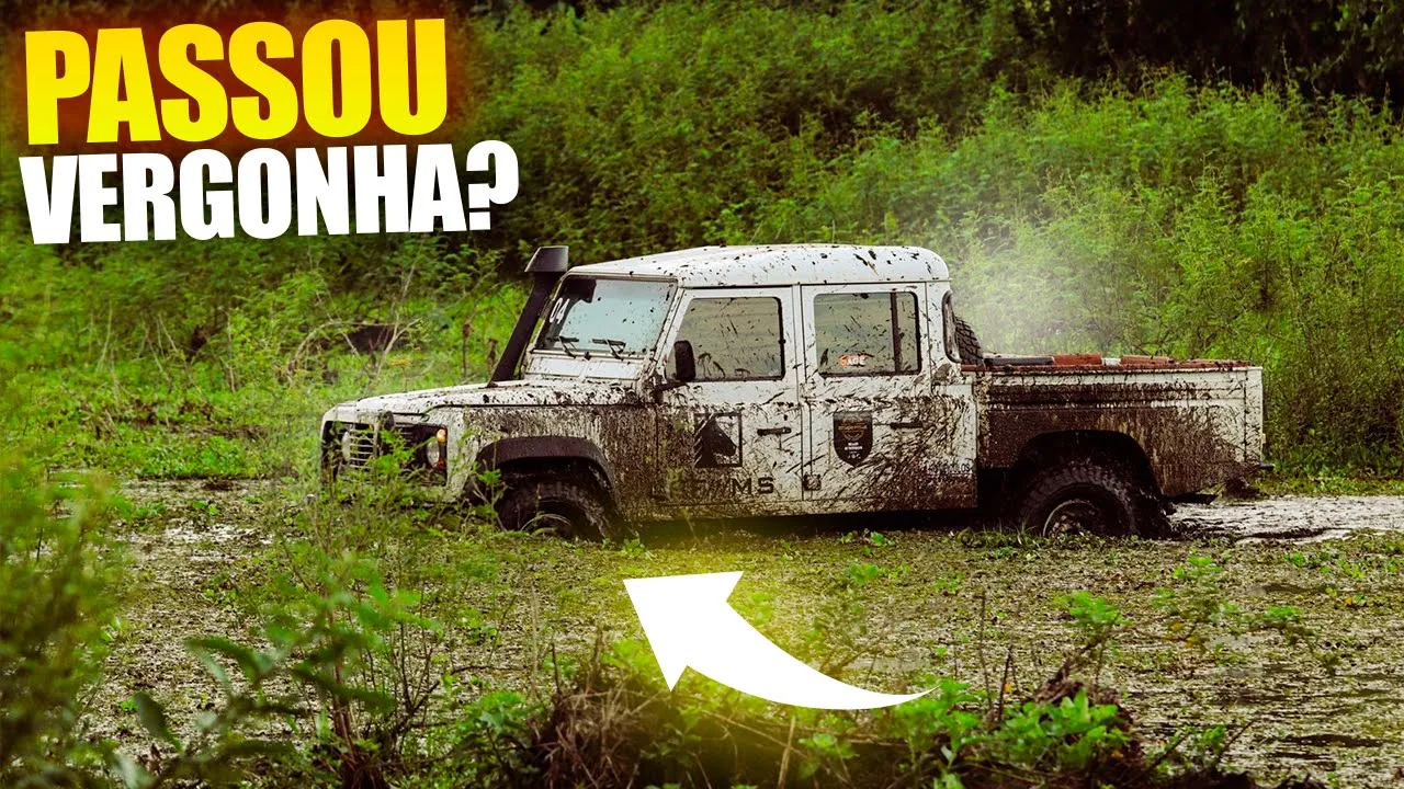 COLOQUEI A DEFENDER NO BARRO PELA PRIMEIRA VEZ!!
