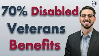 VA Benefits For Disabled Veterans Rated at 70