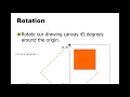 IAT806 Lecture 3 3 Translate Rotate