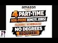 Work From Home With Amazon 4 Quiet Non Phone Jobs Part-Time