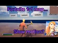 This Fortnite 1v1 Map Has Slow Motion
