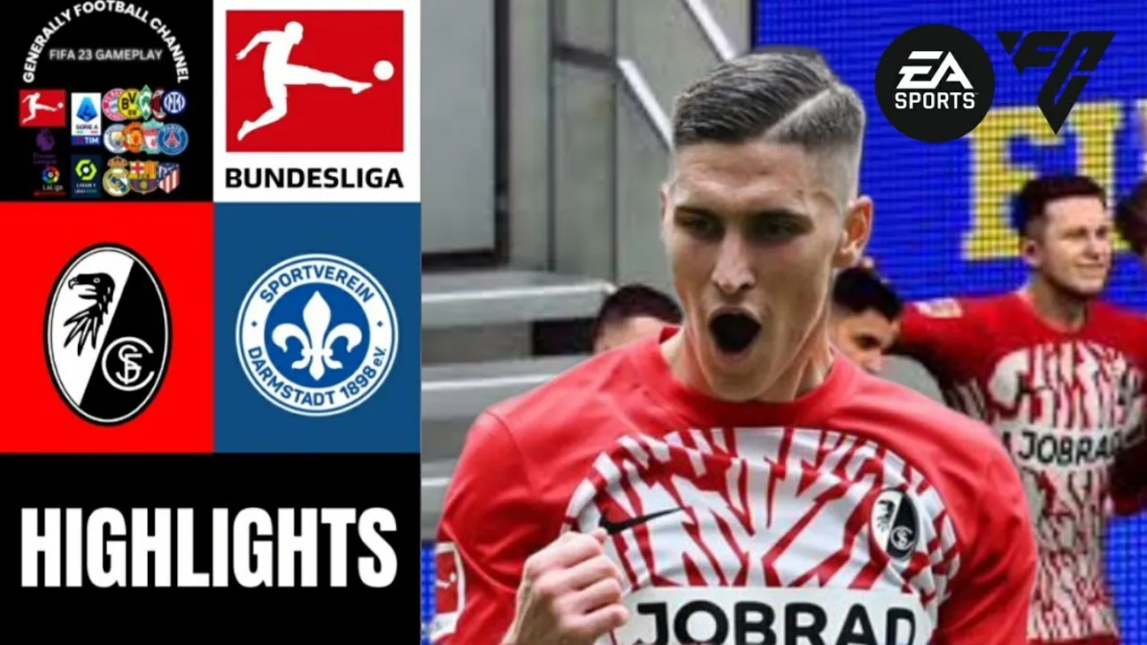 SC Freiburg vs SV Darmstadt 12.Spieltag Bundesliga Highlights