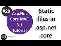 Static files Img css js in asp net core Asp Net Core tutorial