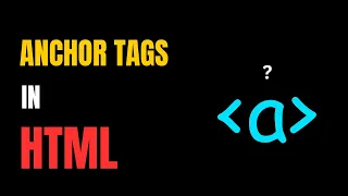 How to Use the Anchor Tag in HTML Add Links Like a Pro