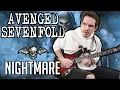 Download Lagu Avenged Sevenfold | Nightmare | GUITAR COVER (2021) + Screen Tabs