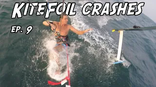 Kitefoil Crashes! – I Learn To Foilboard ep. 9