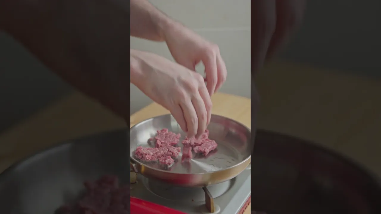 Блины с мясом!