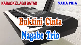 buktini cinta ll karaoke batak ll nagabe trio ll nada pria c do