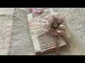 La Belle Swan vintage style journal