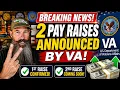 Breaking VA News 2 Pay Increase Announced By VA More to Follow Veterans Benefits are Paying Out ADI