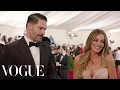Sofia Vergara and Joe Manganiello at the Met Gala 2015 China Through the Looking Glass