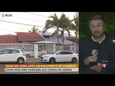 Idoso fica em coma após espancamento em Chapecó. Crime teria sido motivado por ciúmes de vizinha