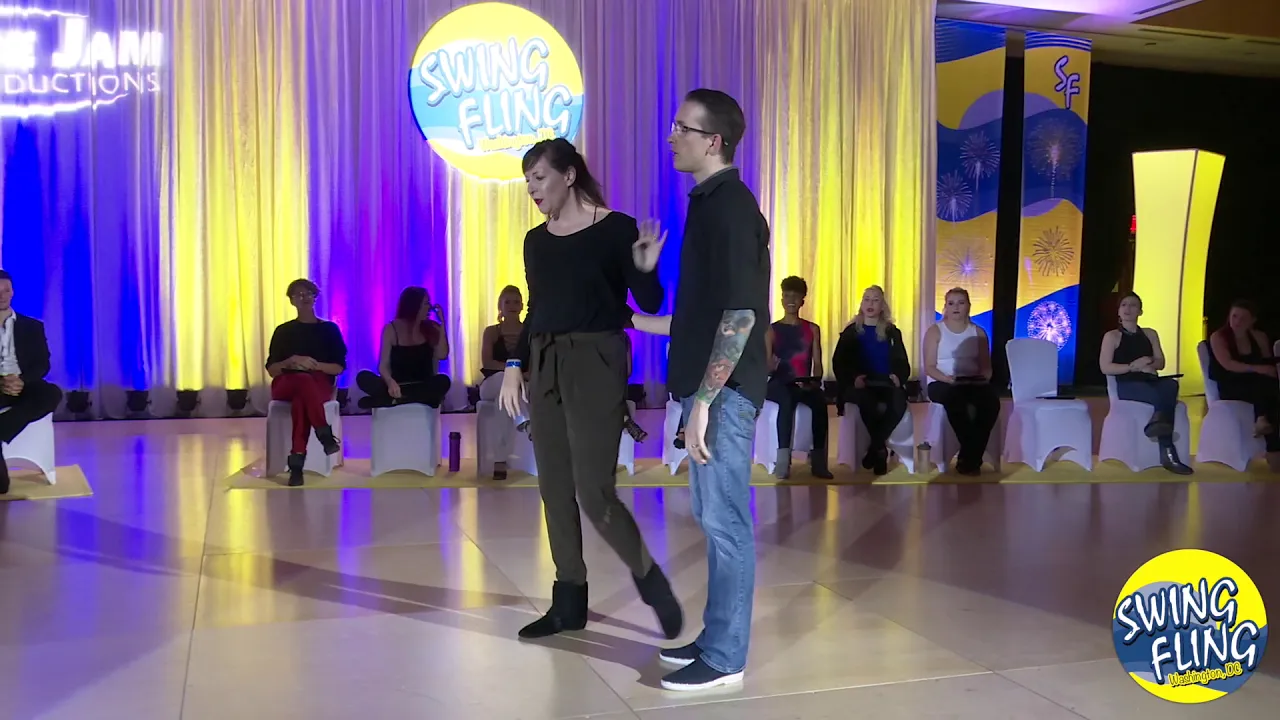 Swing Fling 2019 Invitational Jack & Jill Tony Schubert & Annmarie Marker