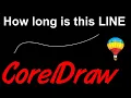 Corel Draw Tips Tricks How long this Curved line is