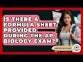 Is There A Formula Sheet Provided During The AP Biology Exam - High School Toolkit