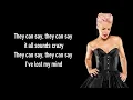 P!nk - A Million Dreams [from The Greatest Showman: Reimagined] [Full HD] lyrics