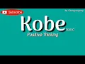 Download Lagu Positive Thinking Kobe #chord #tabs #lirik