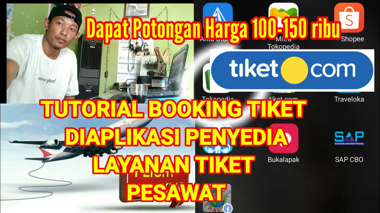 CARA TRANSAKSI DAN REDEEM KODE VOUCHER TIKET PESAWAT HASIL REFUND TRAVELOKA