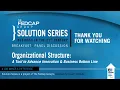 Solution Series - Organizational Structure The Fedcap Group