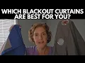 Blackout Curtains Comparison Grommet vs Back Tabs Curtain Rod Review