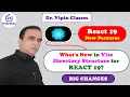 React 19 Directory Structure in VITE in Hindi - 2 Dr Vipin Classes