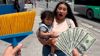 Cleaning worker cleans house without knowing what it was for her. 😭