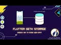 Flutter GetX Storage example Shared Preference Alternative to Store key-value data on disk