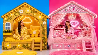 FROM BUDGET LIFE TO LUXURIOUS LIFE! 💰✨ Amazing Lifestyle Challenge By 123 GO!