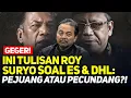 Lagu 🔴LIVE! GEGER! INI TULISAN ROY SURYO SOAL ES \u0026 DHL: PEJUANG ATAU PECUNDANG?!