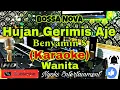 Download Lagu HUJAN GERIMIS AJE - Benyamin S (KARAOKE) Bossa Nova Jazz || Nada Wanita || D=DO