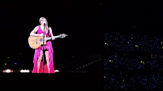 taylor swift i think he knows x gorgeous stockholm sweden n1 the eras tour live