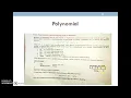 18CS32 Module3 12 Polynomial Representation and Evaluation using linked list