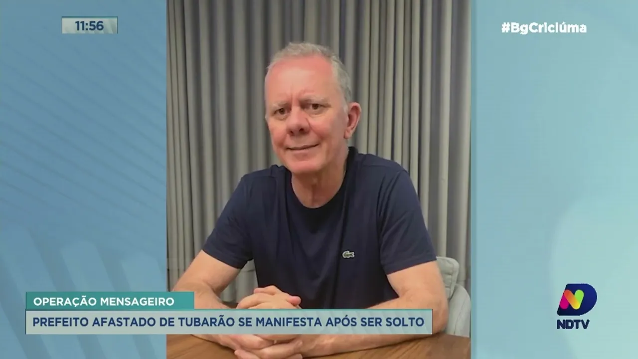 Operação Mensageiro: primeira manifestação de Joares Ponticelli após sair do presídio