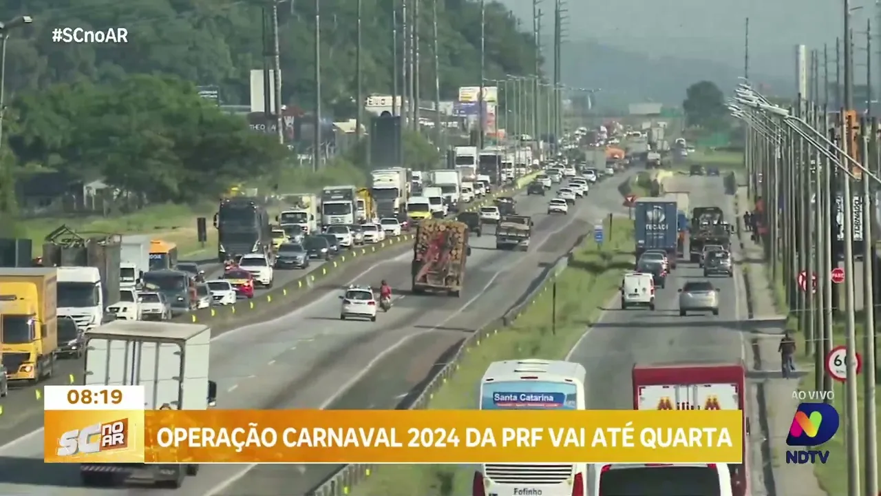 PRF inicia Operação Carnaval 2024 para fiscalização nas rodovias durante a folia