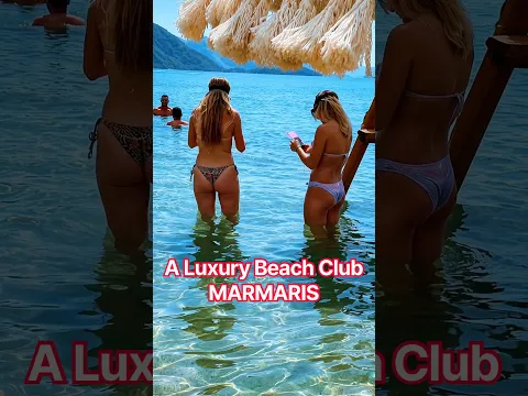 Luxury Beach Club Walk in Marmaris 🇹🇷