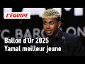 Download Lagu Ballon d'Or 2025 - Lamine Yamal (FC Barcelone) remporte le trophée Kopa du meilleur jeune