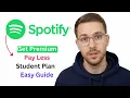 How to Get Spotify Premium Student 2026 Pay Less for Spotify Premium