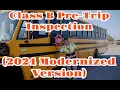 Class B CDL Pre-Trip Inspection 2024 Modernized Version